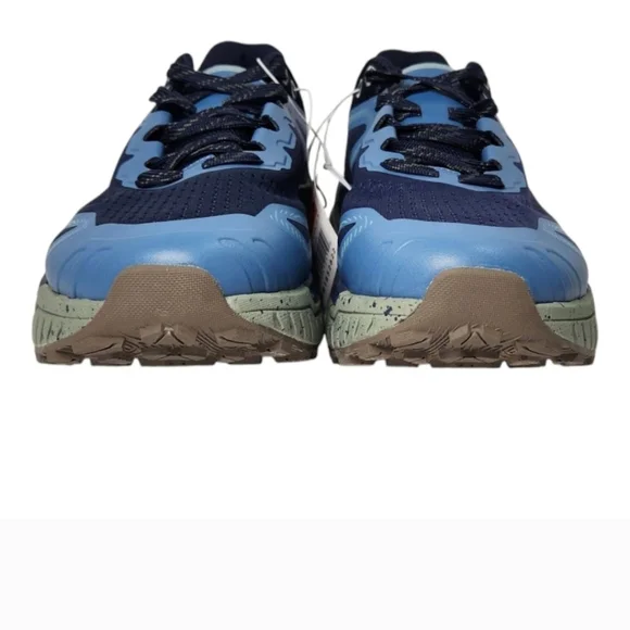 🆕Hi-Tec Men's Trail Running Athletic Shoes In Captains Blue/Seagrass/Black Iris - Picture 3 of 6